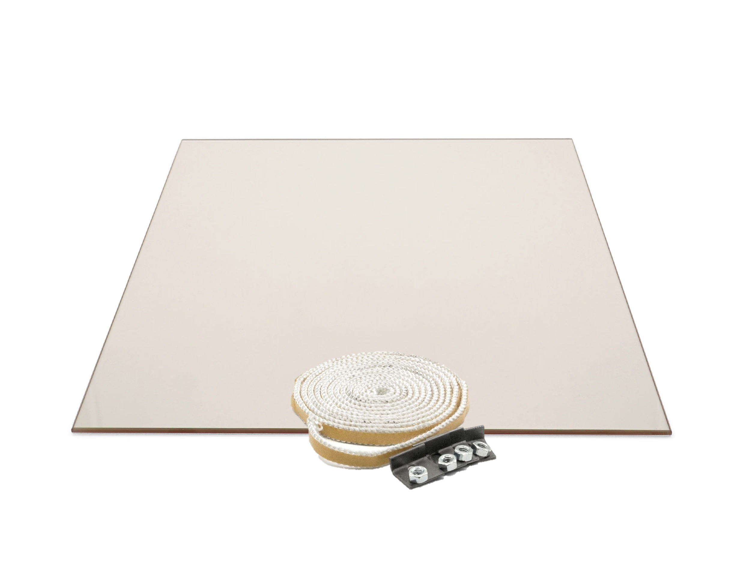 Sichtscheibe 360 x 386 x 4 mm – Ersatzteil für Conforto Kaminöfen