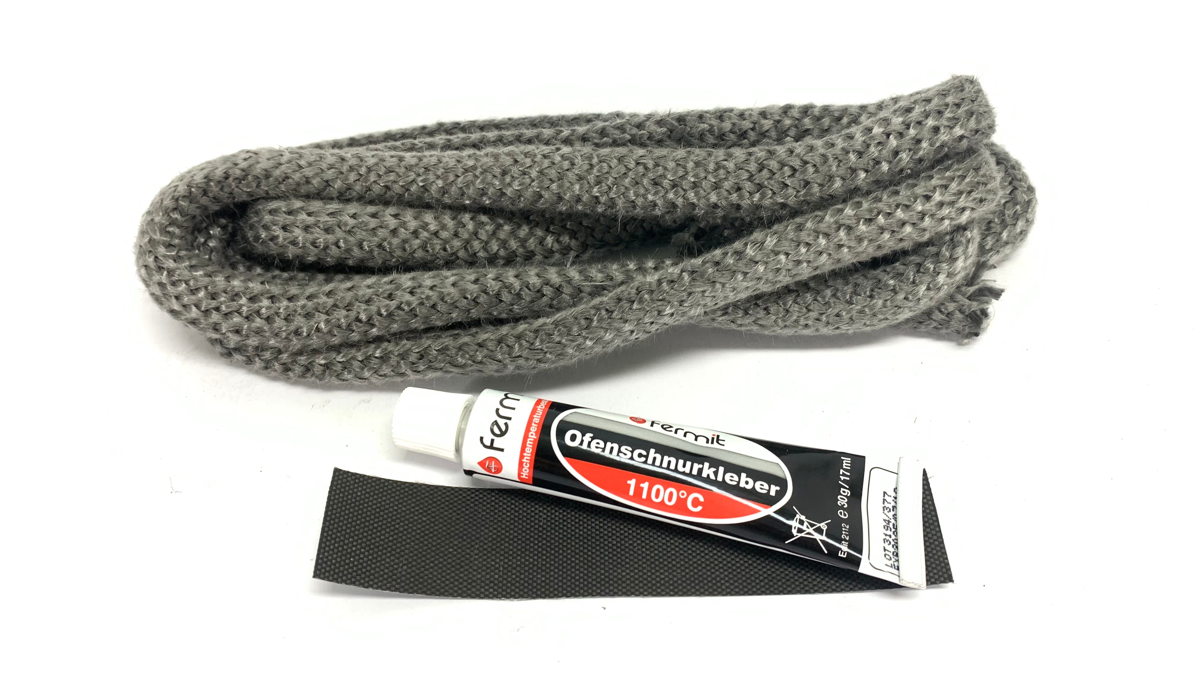 Türdichtung mit Spezialkleber 12 mm – Ersatzteil für Conforto Kaminöfen