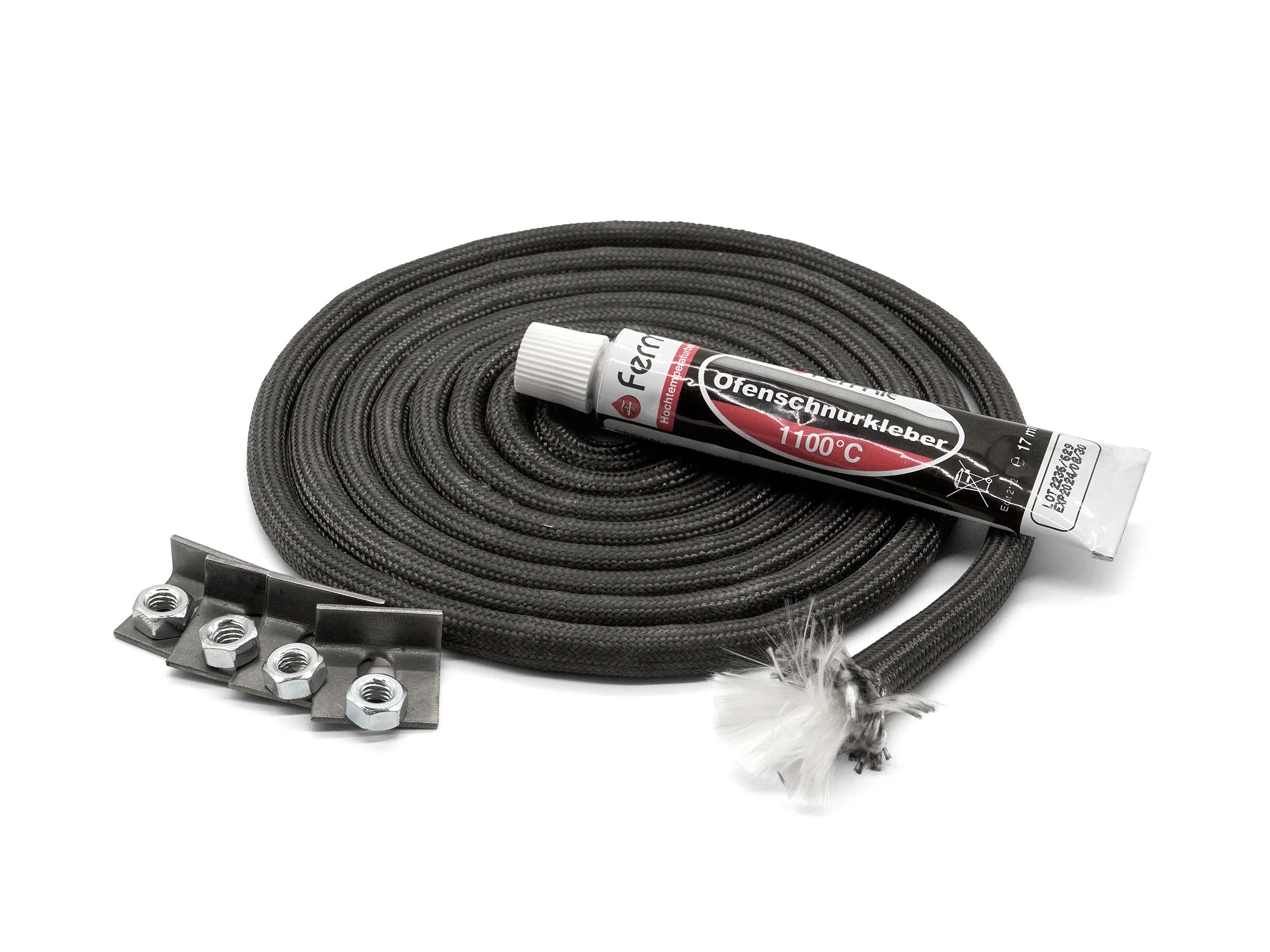 Original 6 mm Scheibendichtung für gebogene Scheiben – Ersatzteil für Conforto Kaminöfen