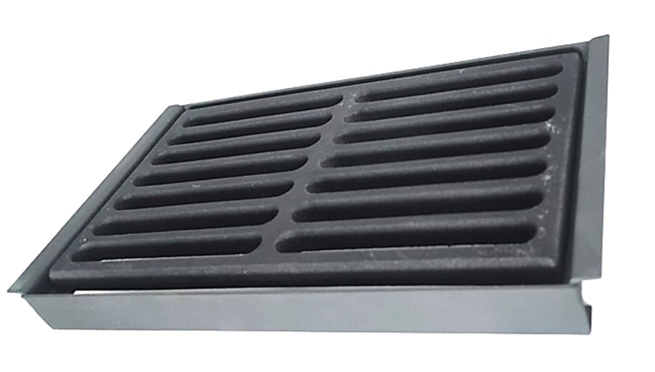 Ascherost mit Rahmen 305 x 175 x 30 mm – Ersatzteil für Conforto Kaminöfen